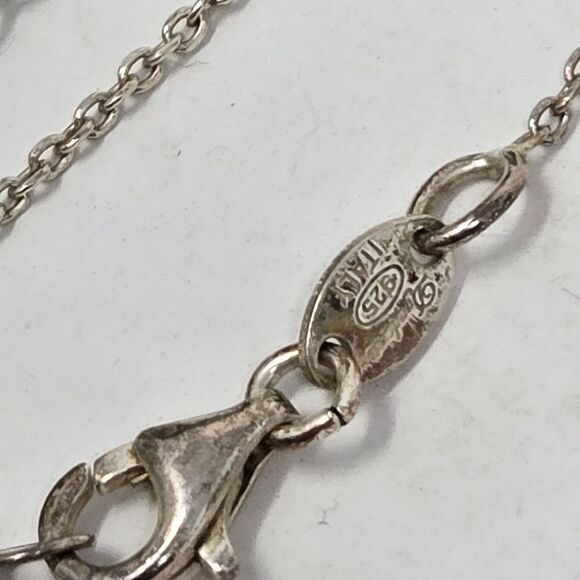 DYADEMA 925 Sterling Silver "Love" Necklace - Picture 10 of 10